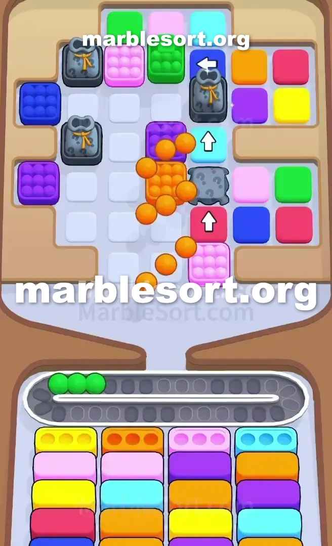 Marble Sort Level 435 screenshot 2