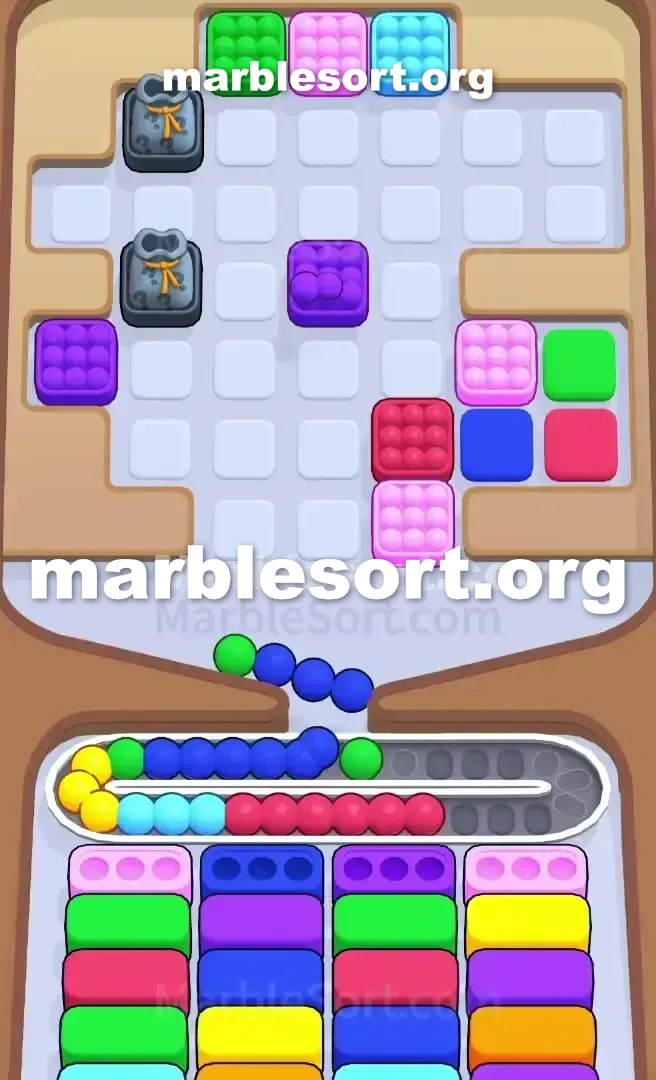 Marble Sort Level 435 screenshot 3