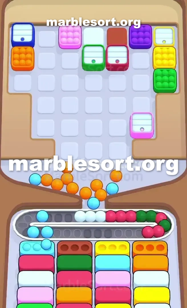 Marble Sort Level 436 screenshot 3