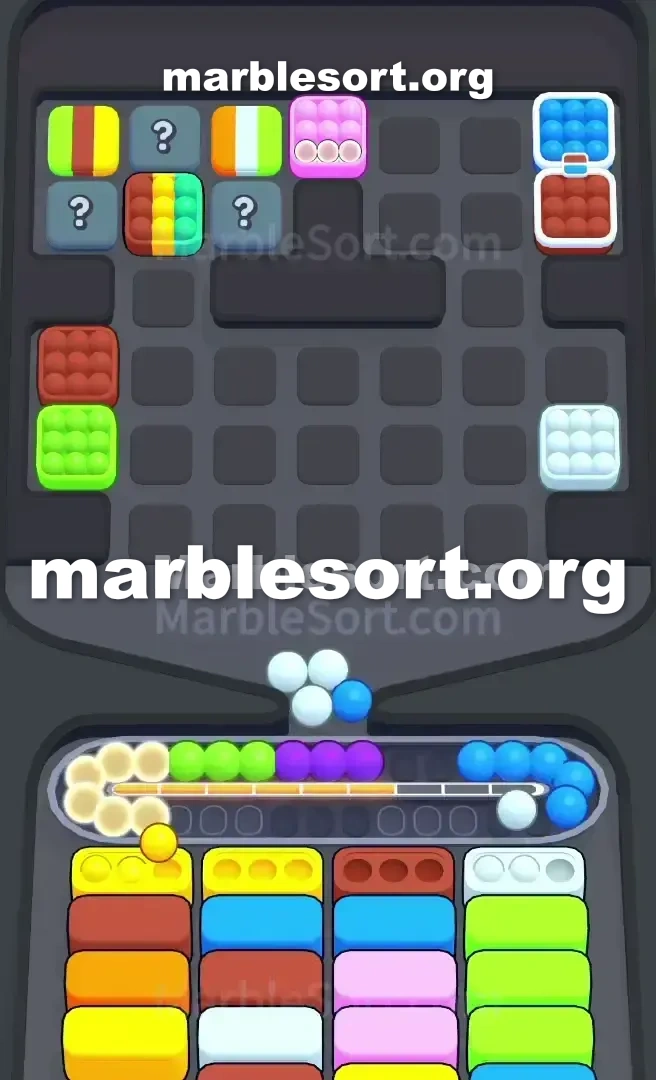 Marble Sort Level 437 screenshot 3
