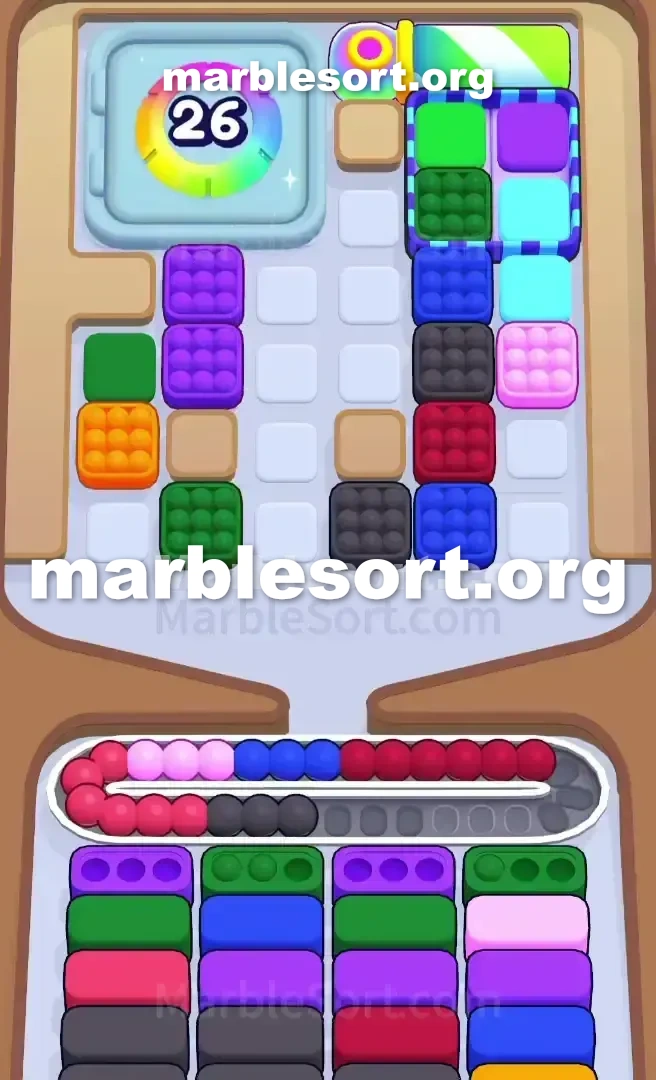 Marble Sort Level 438 screenshot 2