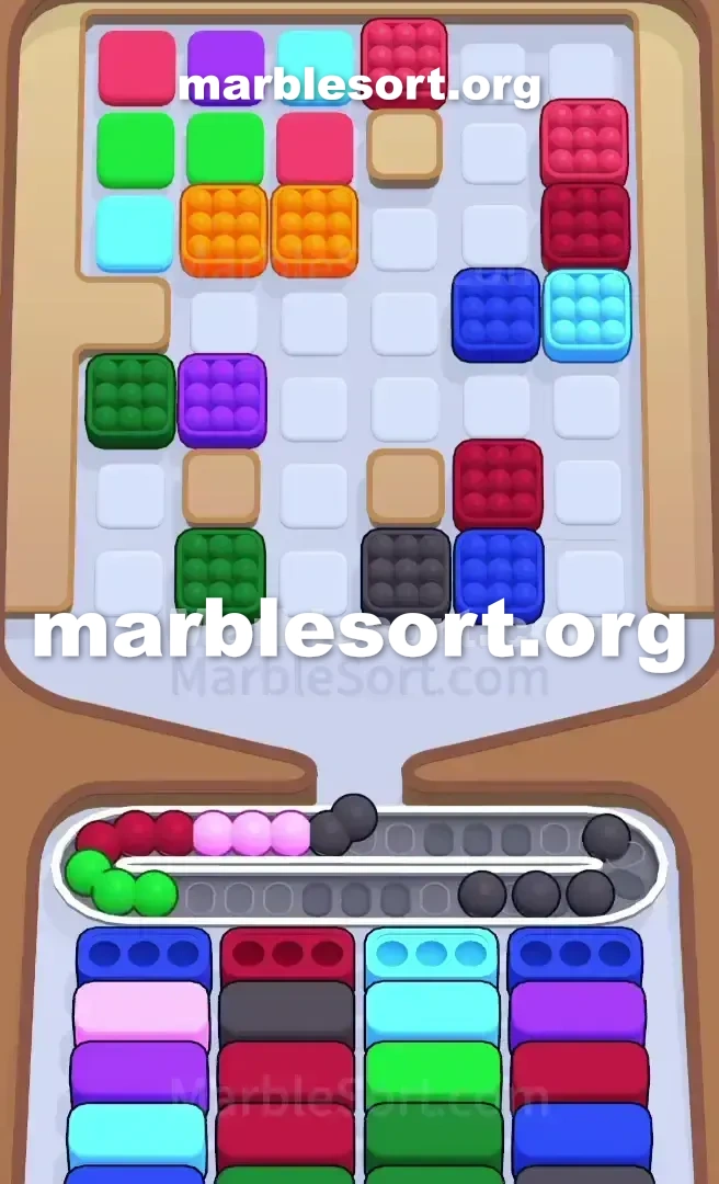 Marble Sort Level 438 screenshot 3