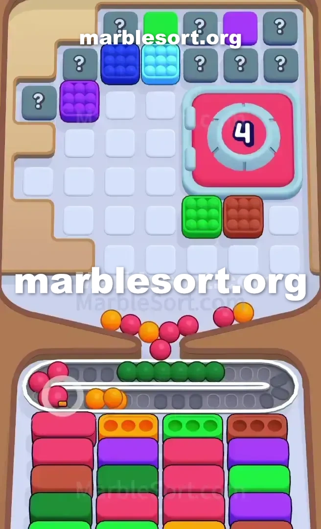 Marble Sort Level 439 screenshot 2