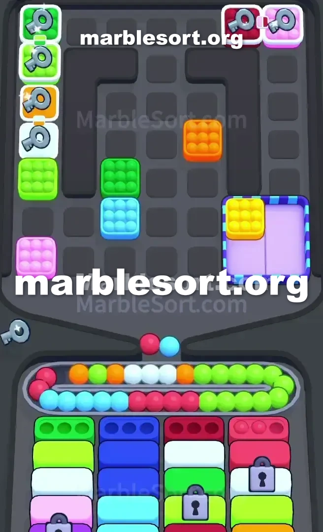 Marble Sort Level 440 screenshot 3