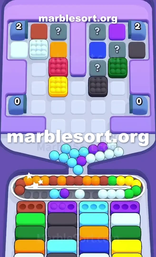 Marble Sort Level 442 screenshot 2
