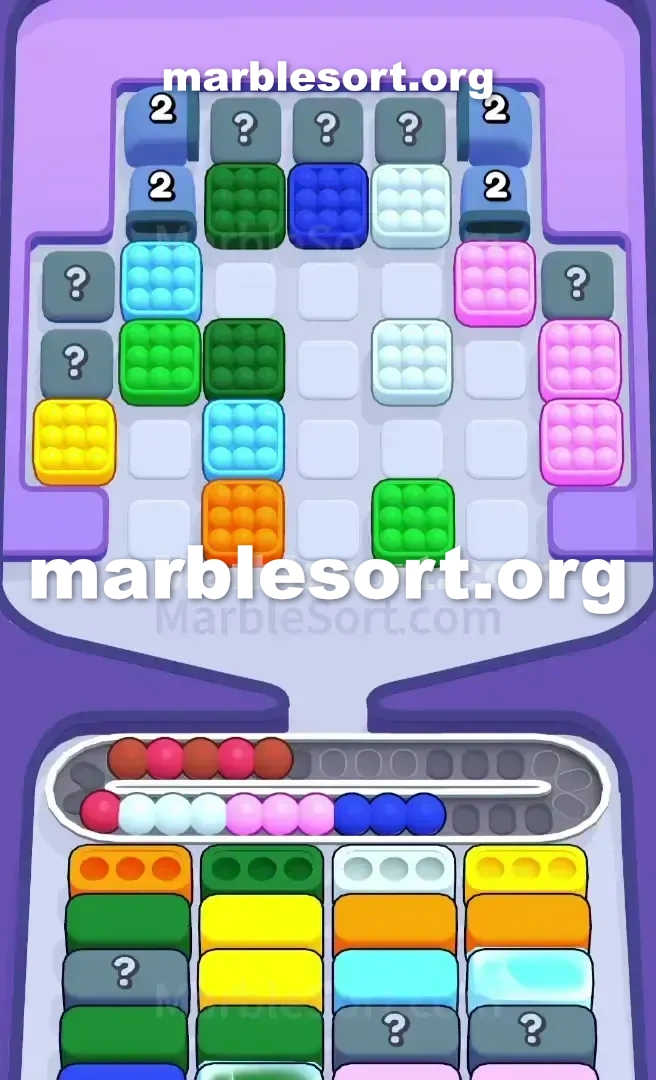 Marble Sort Level 443 screenshot 2