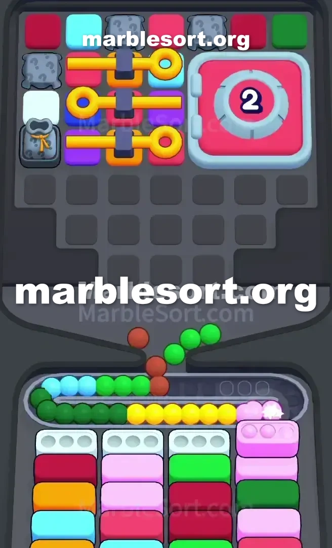 Marble Sort Level 444 screenshot 2