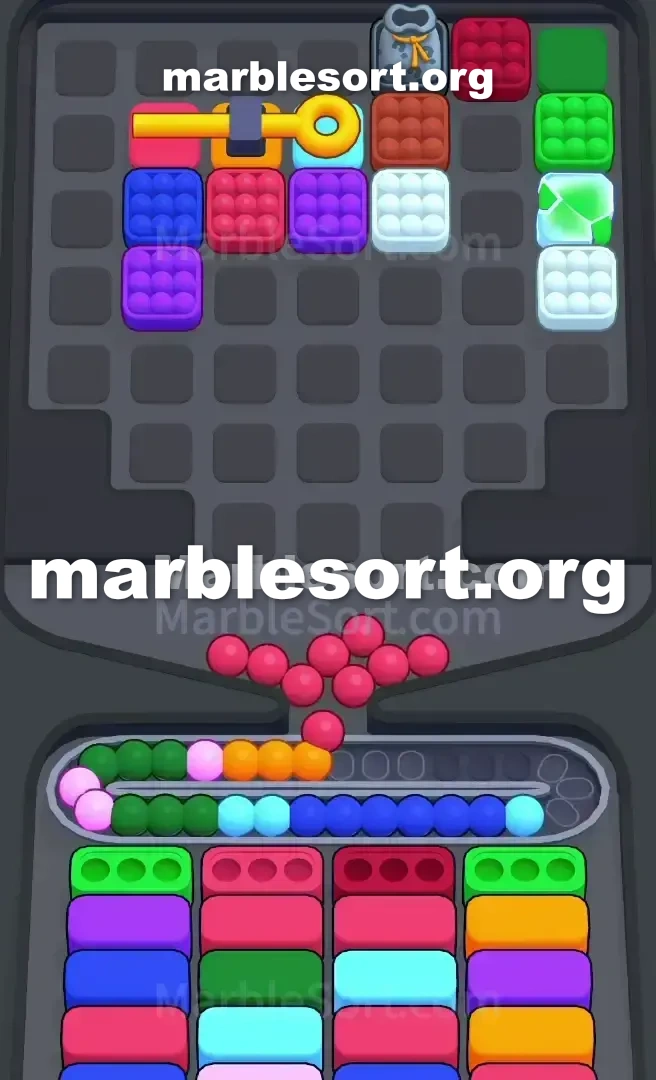 Marble Sort Level 444 screenshot 3