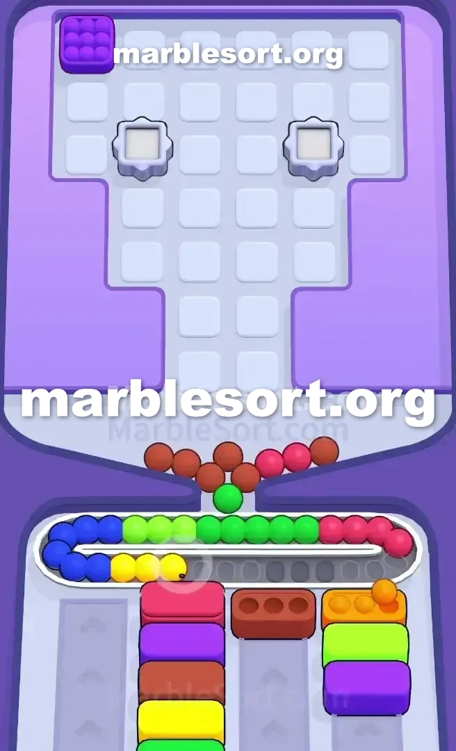 Marble Sort Level 445 screenshot 4