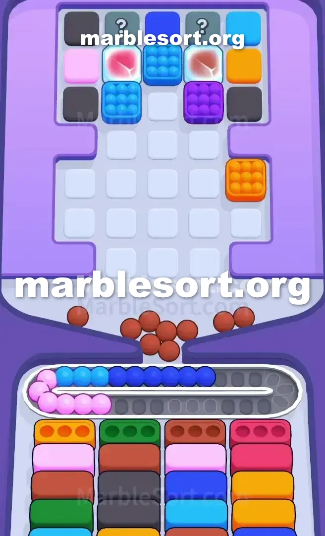 Marble Sort Level 446 screenshot 2