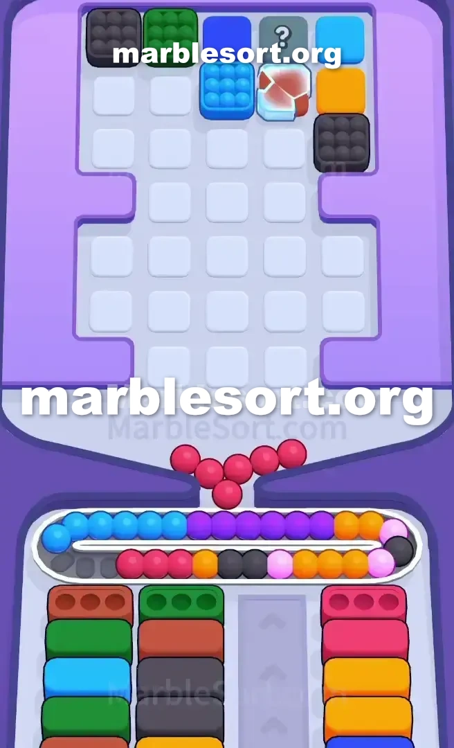Marble Sort Level 446 screenshot 3