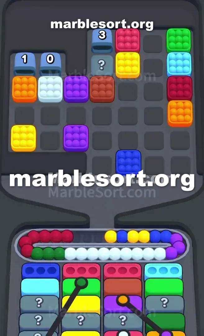 Marble Sort Level 447 screenshot 3