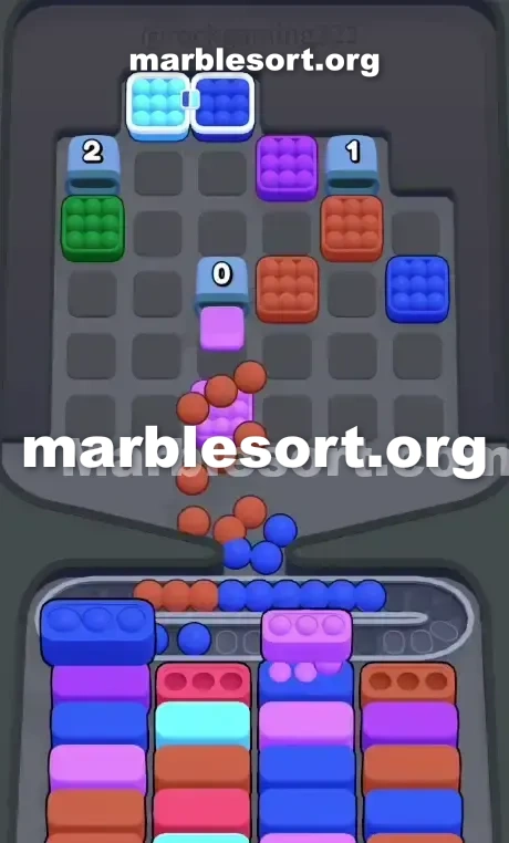 Marble Sort Level 45 screenshot 3
