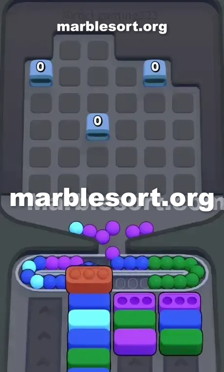 Marble Sort Level 45 screenshot 4