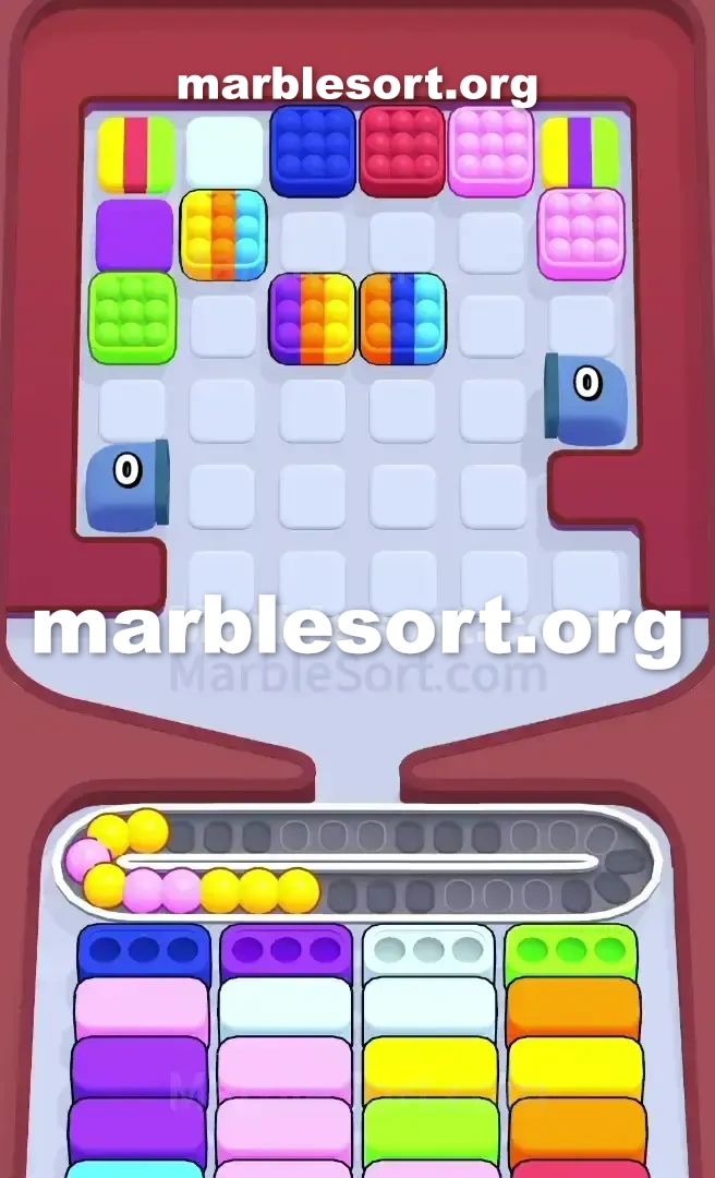 Marble Sort Level 453 screenshot 3