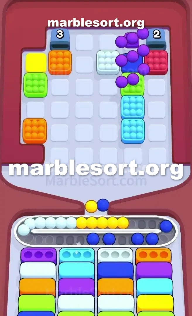 Marble Sort Level 455 screenshot 3