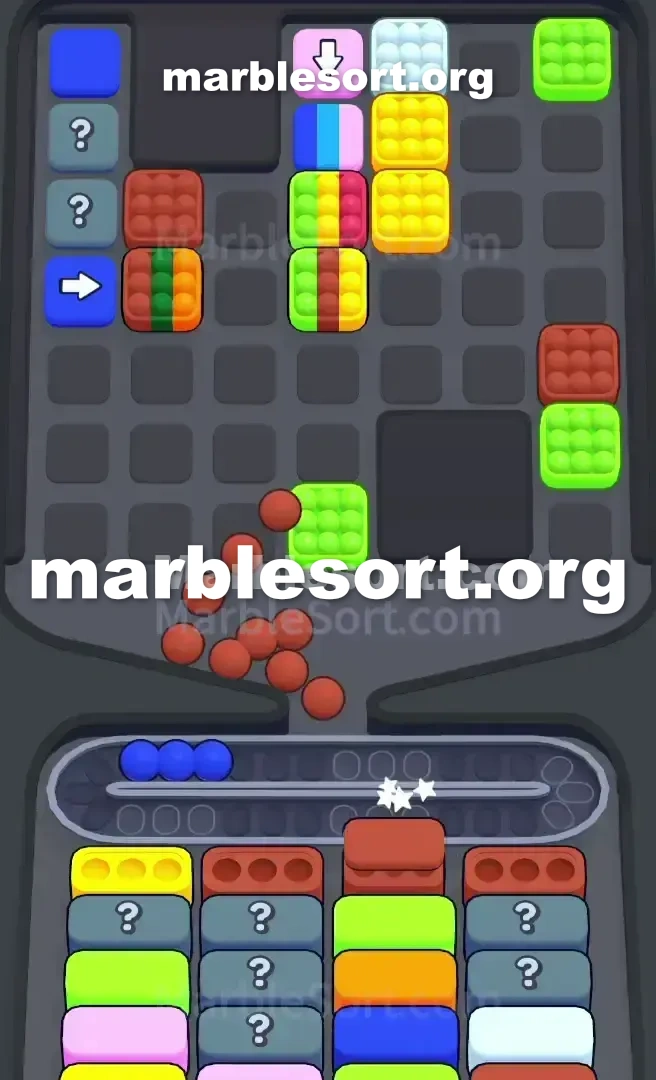 Marble Sort Level 457 screenshot 3