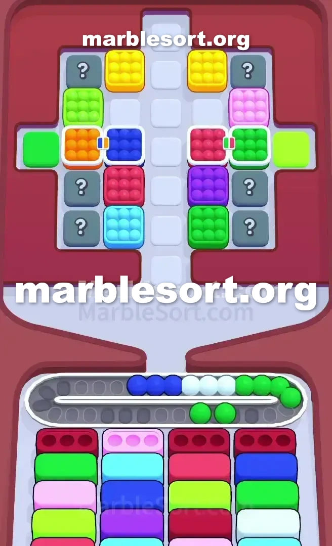 Marble Sort Level 458 screenshot 2
