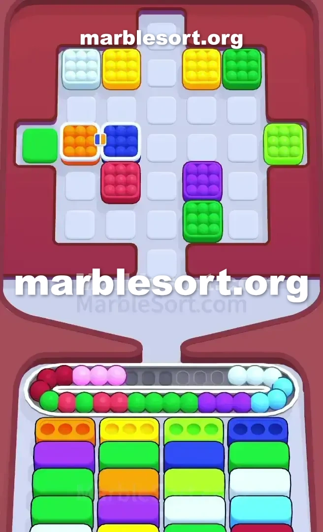 Marble Sort Level 458 screenshot 3