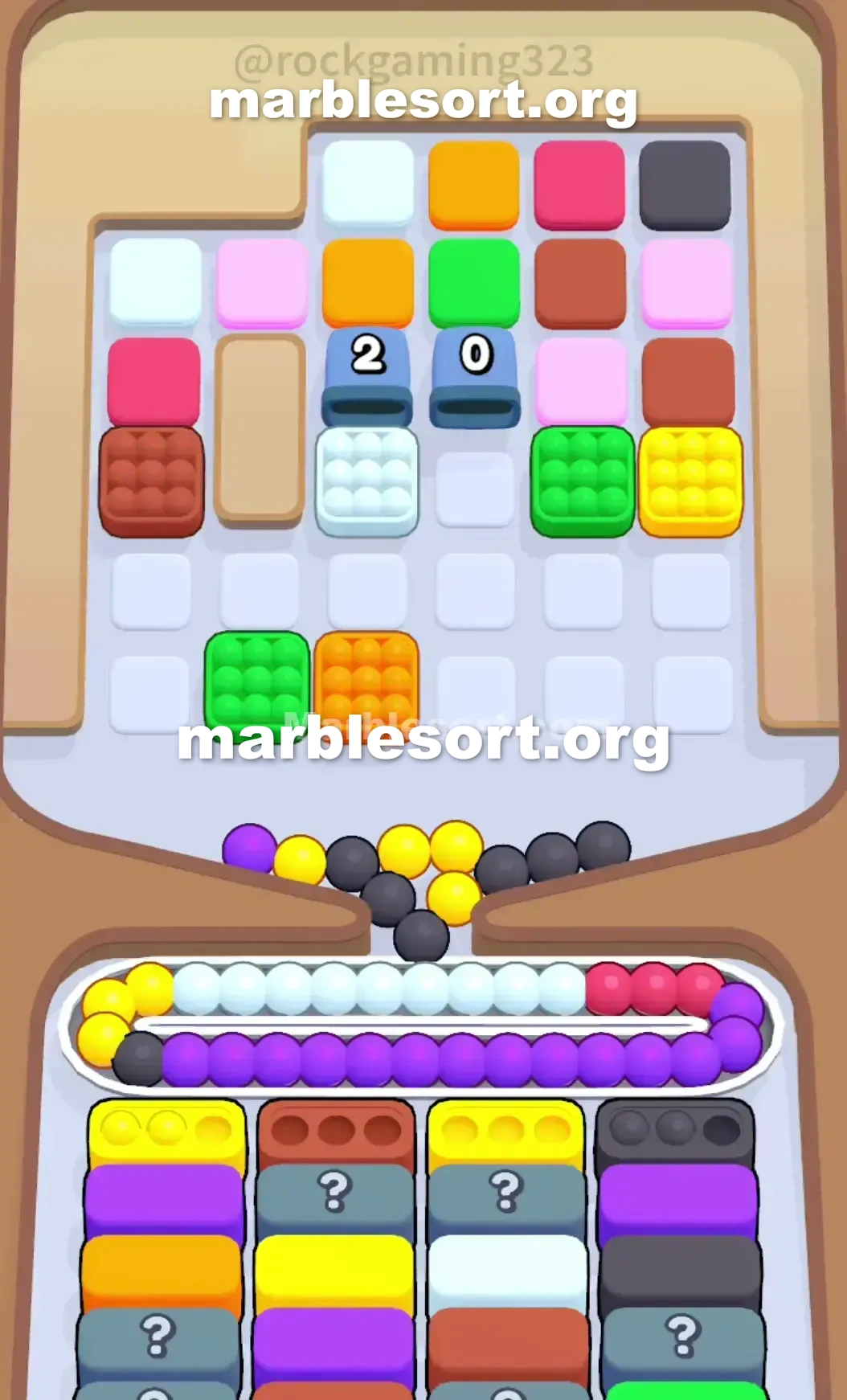Marble Sort Level 46 screenshot 2
