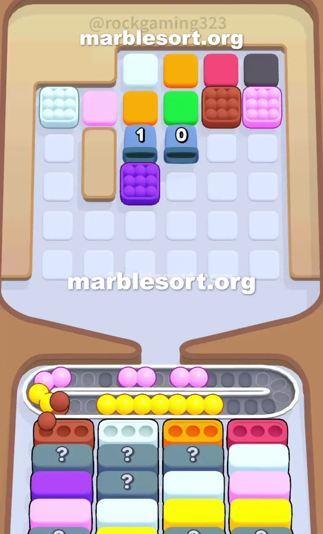 Marble Sort Level 46 screenshot 3