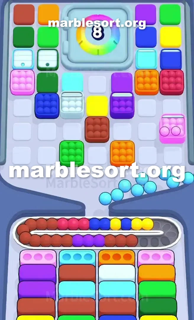Marble Sort Level 469 screenshot 2
