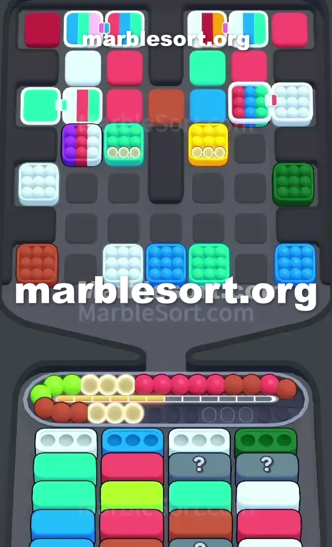 Marble Sort Level 477 screenshot 2