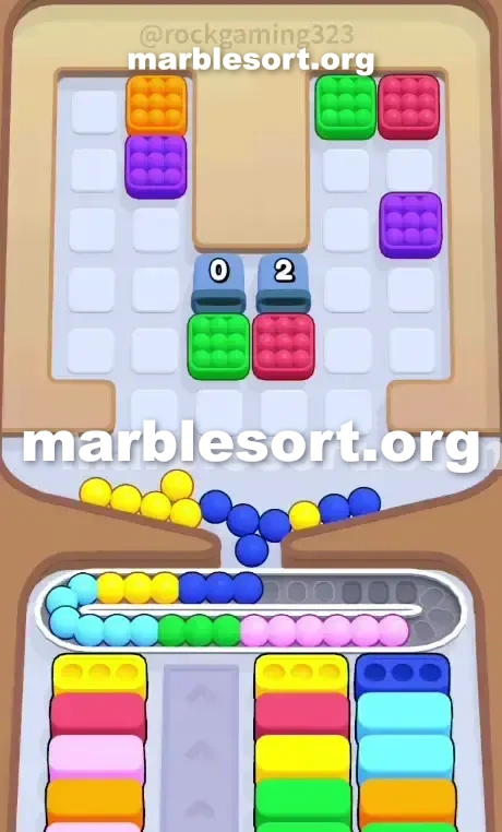 Marble Sort Level 48 screenshot 3
