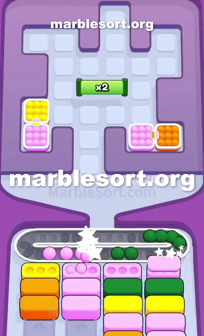 Marble Sort Level 482 screenshot 4