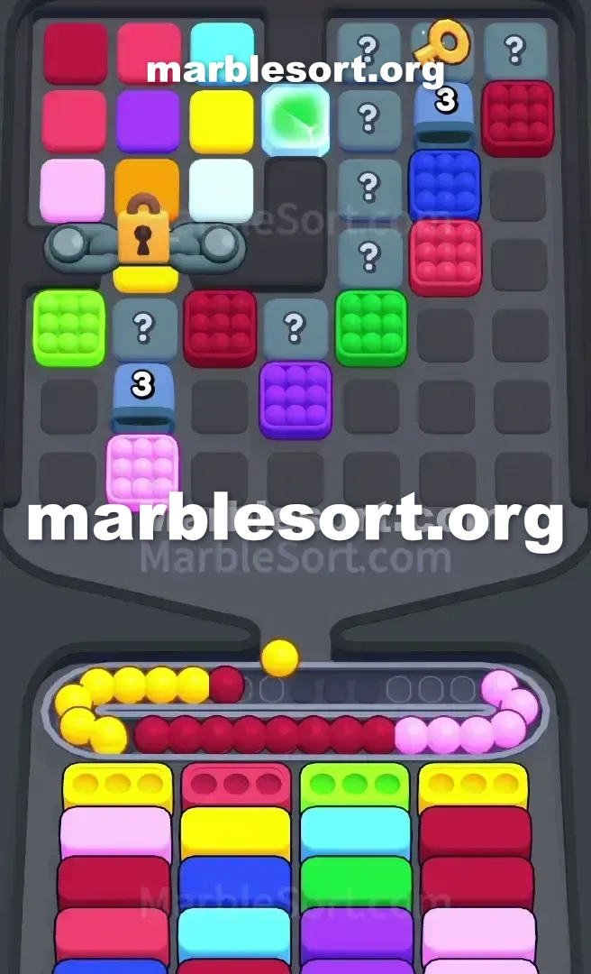 Marble Sort Level 484 screenshot 2
