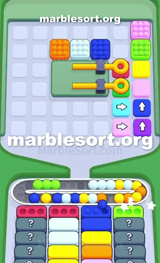 Marble Sort Level 485 screenshot 3