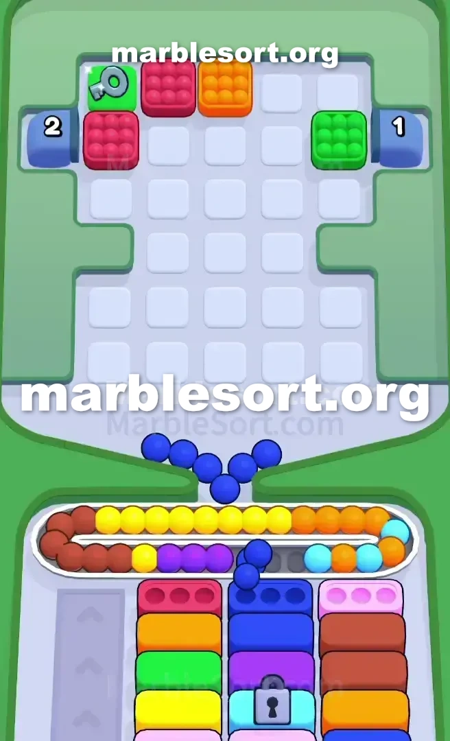 Marble Sort Level 486 screenshot 3