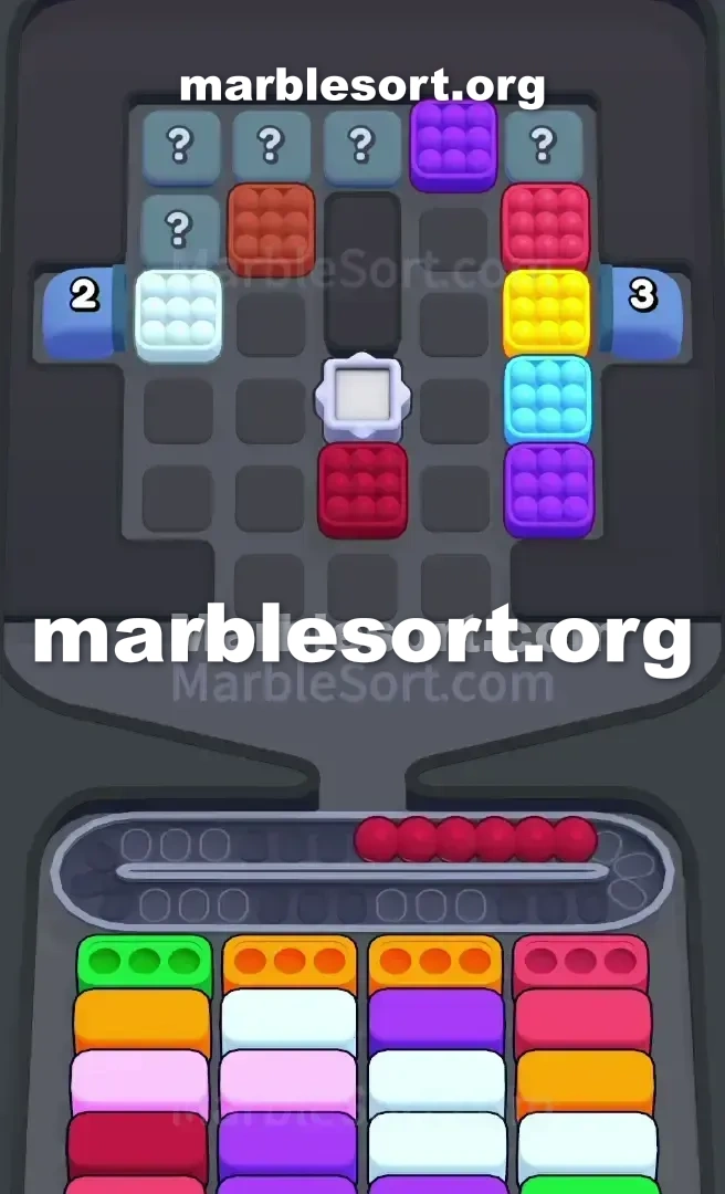 Marble Sort Level 487 screenshot 2