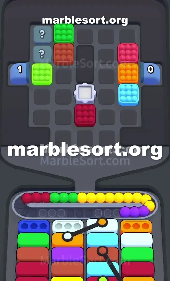 Marble Sort Level 487 screenshot 3