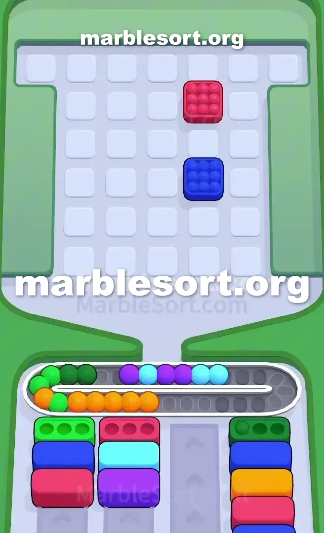 Marble Sort Level 488 screenshot 4