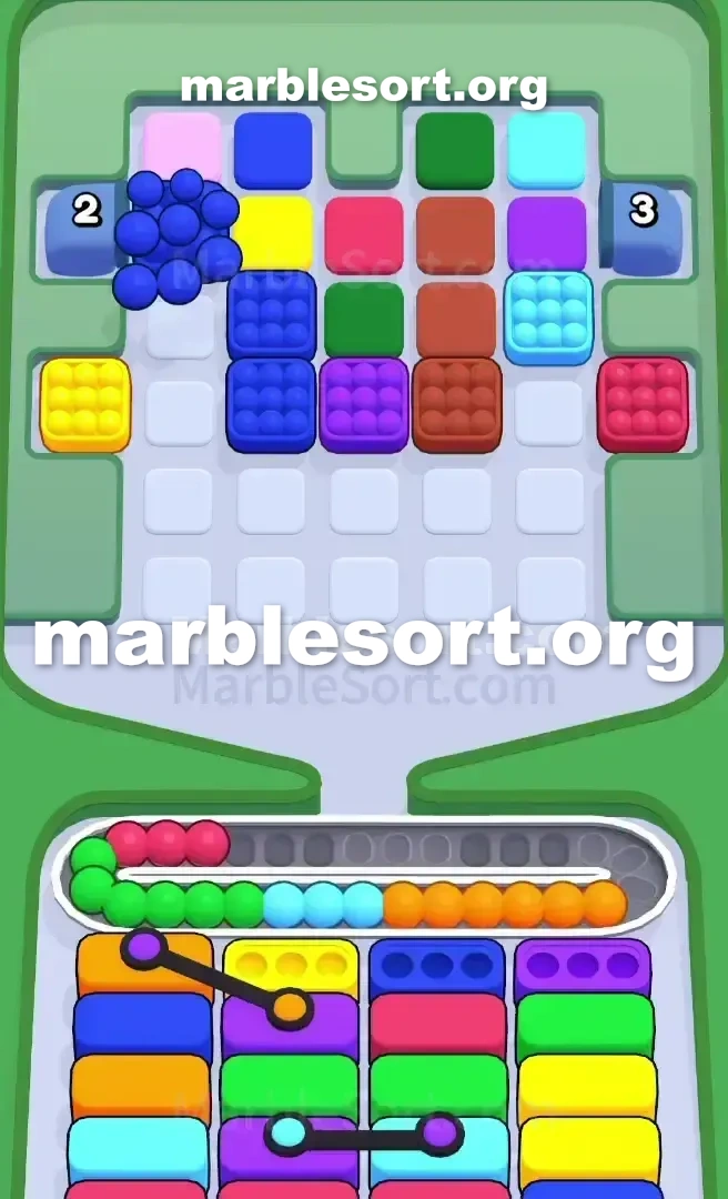 Marble Sort Level 489 screenshot 2