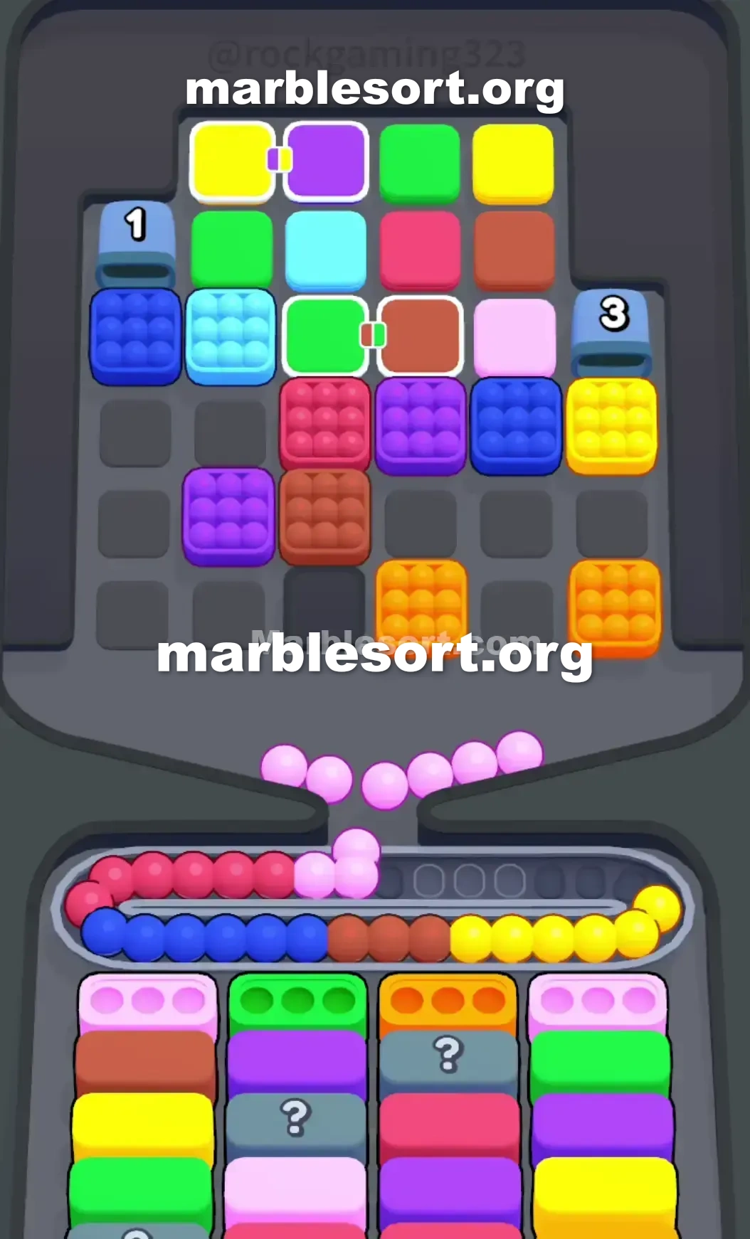 Marble Sort Level 49 screenshot 2