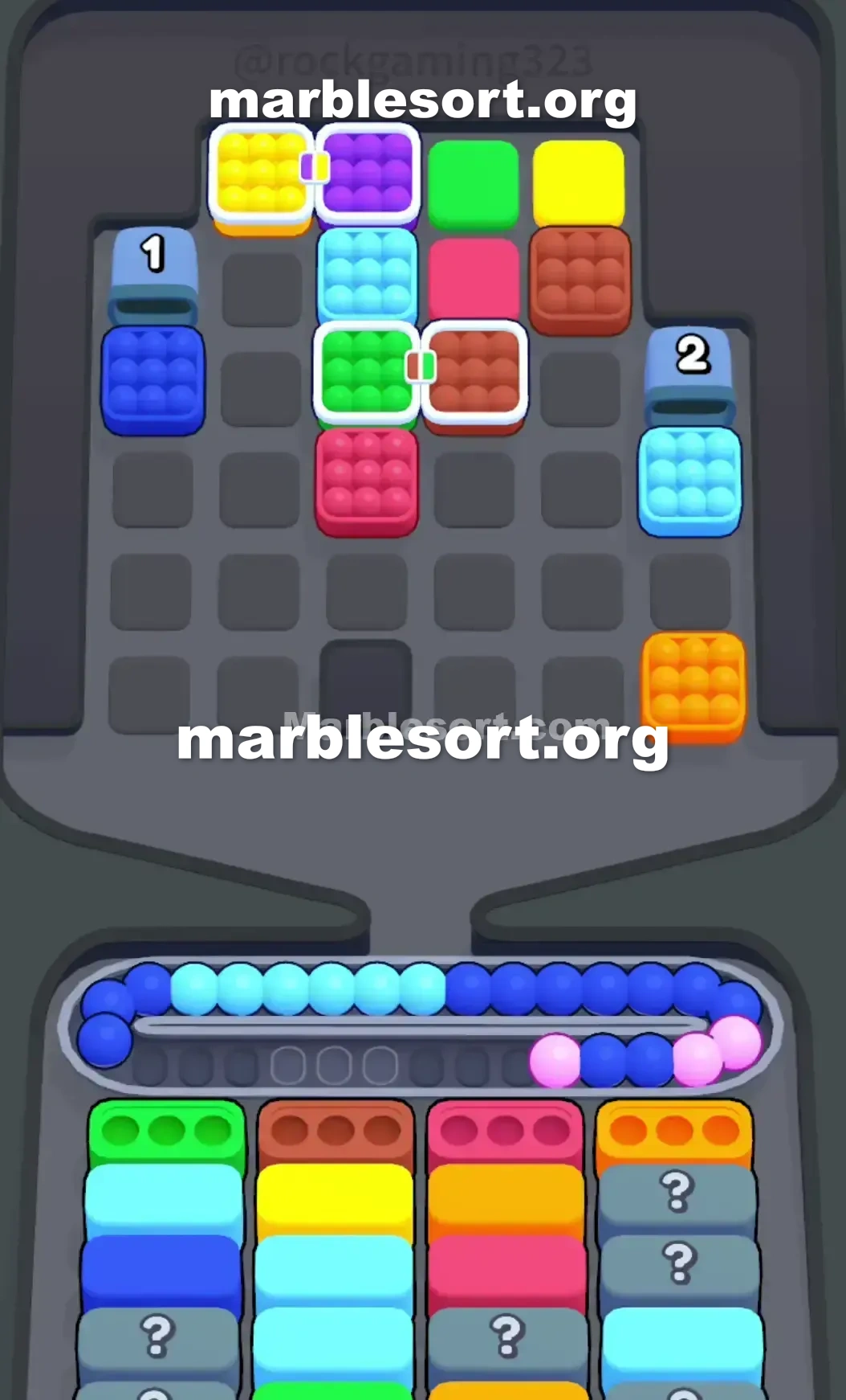 Marble Sort Level 49 screenshot 3
