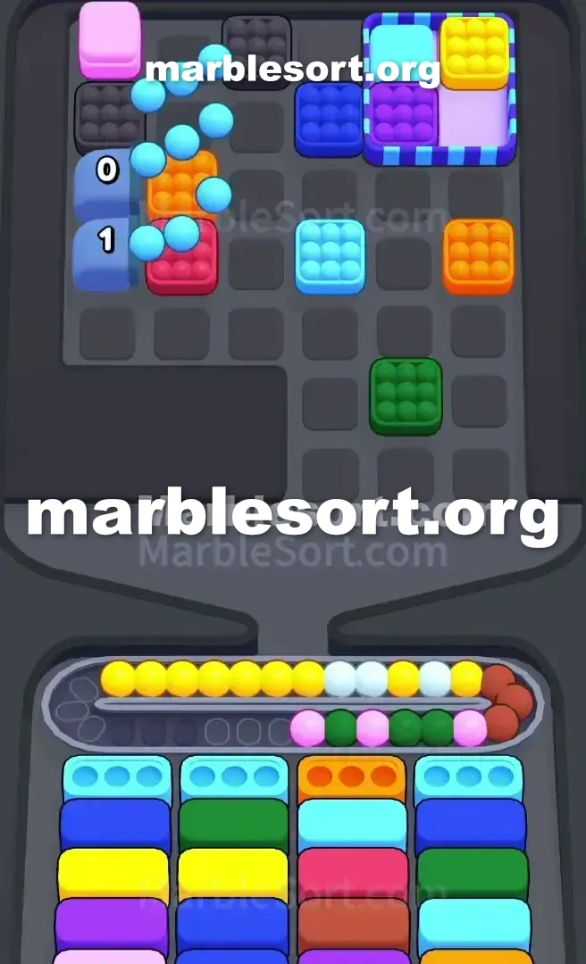 Marble Sort Level 490 screenshot 3