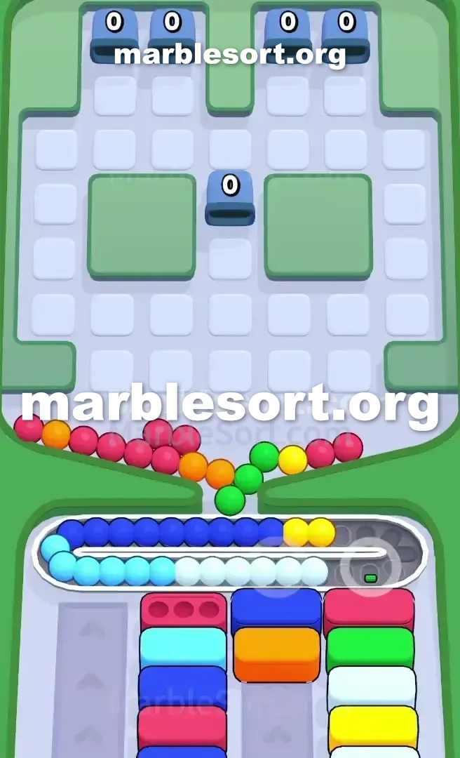 Marble Sort Level 491 screenshot 4