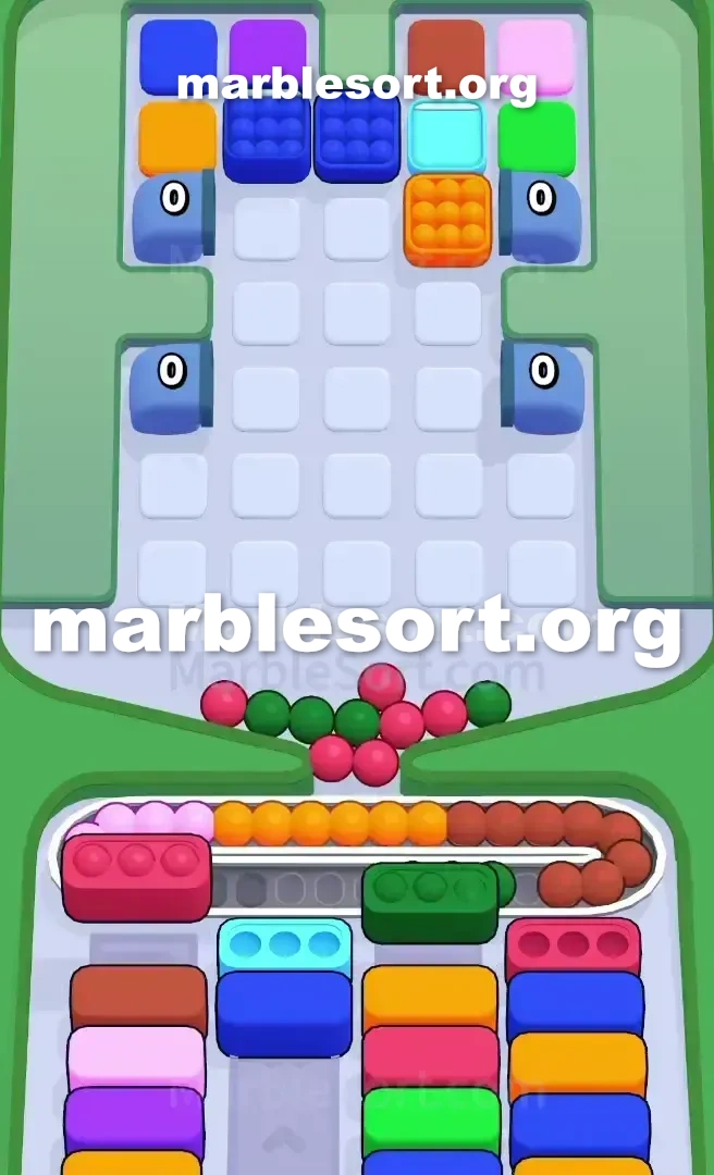 Marble Sort Level 492 screenshot 3