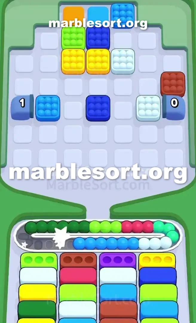 Marble Sort Level 493 screenshot 3