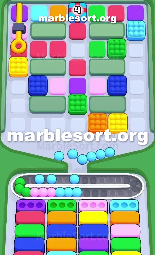Marble Sort Level 495 screenshot 2