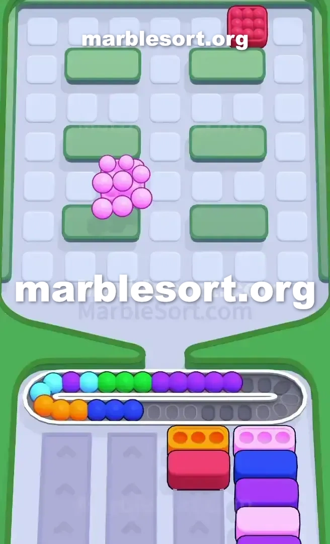 Marble Sort Level 495 screenshot 4