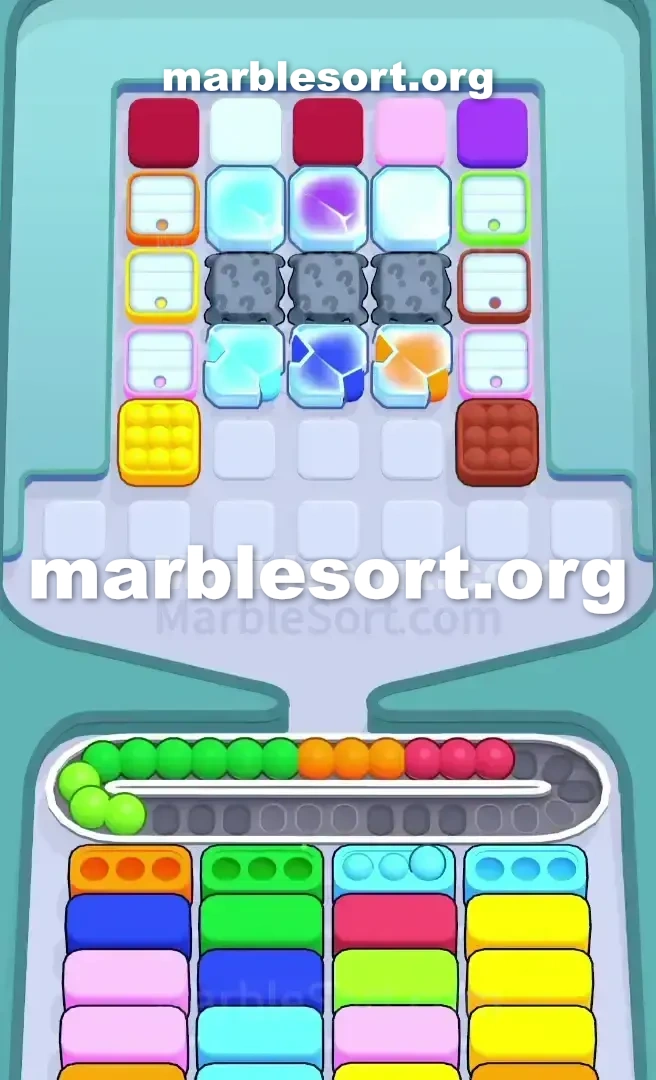 Marble Sort Level 496 screenshot 2