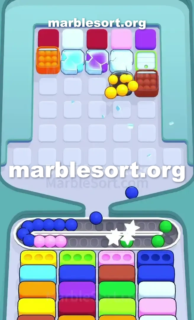 Marble Sort Level 496 screenshot 3