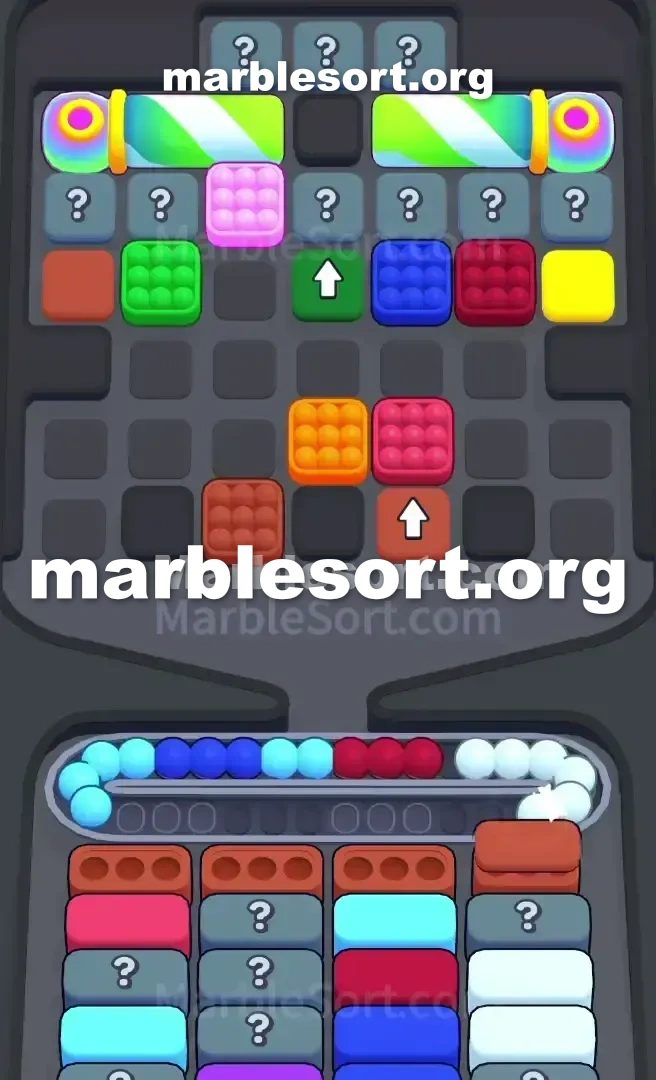 Marble Sort Level 497 screenshot 2