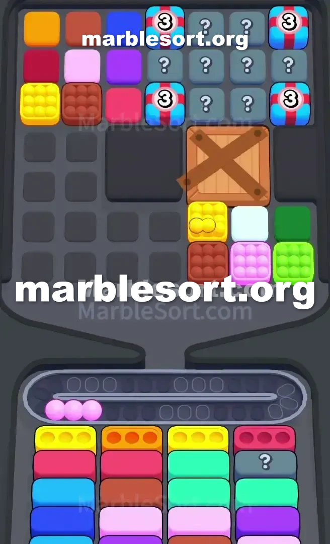 Marble Sort Level 500 screenshot 2