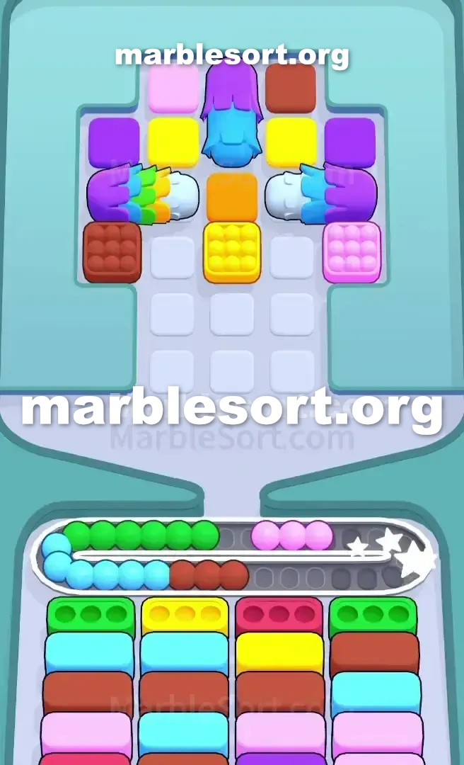 Marble Sort Level 502 screenshot 2