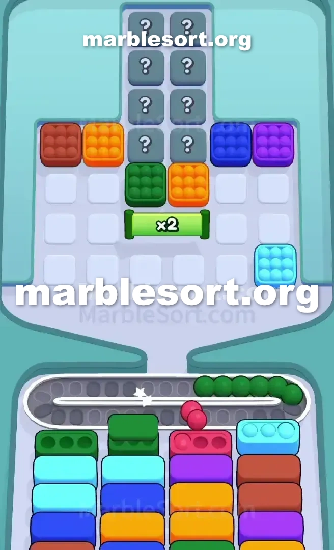Marble Sort Level 505 screenshot 2
